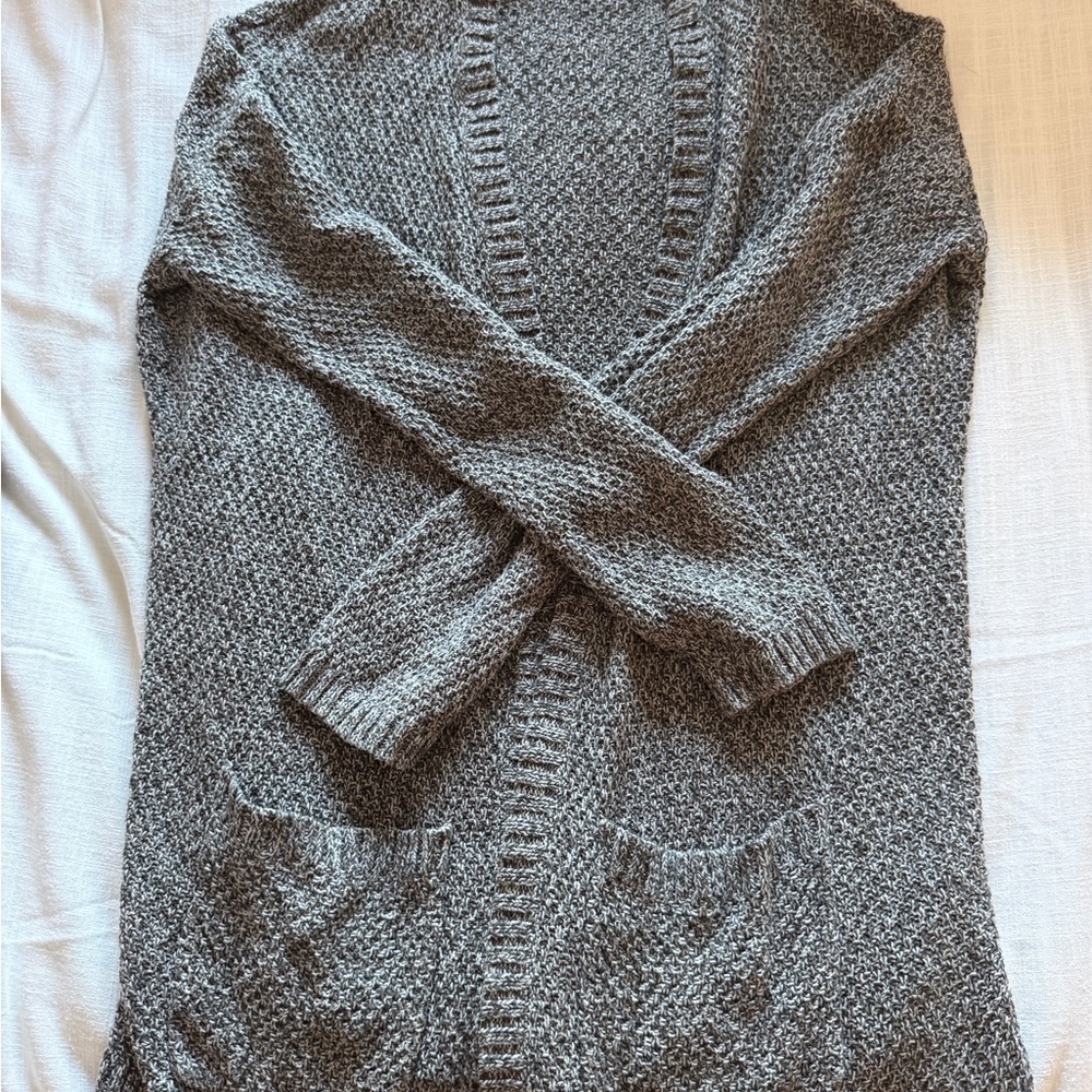 BDG Textured Gray Women's Cardigan